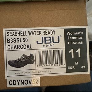 JBU by Jambu Women's Seashell Water Ready Mary Jane Flat